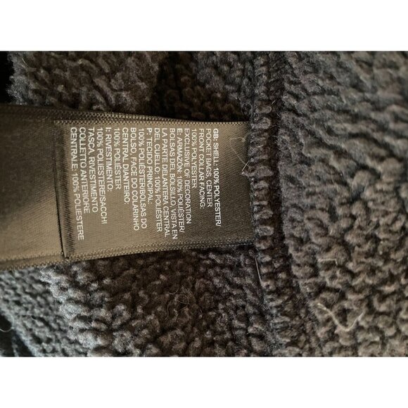 The North Face Women's Sherpa Lined Gray Cresent Hooded Pullover S - Picture 7 of 7